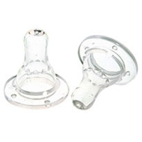 Набор силиконовых сосок "Мир детства", классические, от 0 месяцев, 2 шт 12016 артикул 7181a.