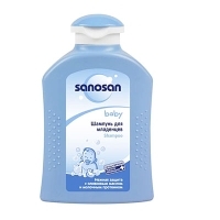 Шампунь для младенцев "Sanosan baby", 200 мл артикул 7081a.