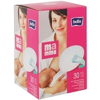 Лактационные вкладыши "Bella Mamma", на липучке, 30 шт артикул 7317a.