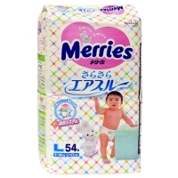 Подгузники "Merries", 9-14 кг, 54 шт артикул 366a.
