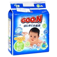 Подгузники "Goo N", 4-8 кг, 82 шт артикул 368a.